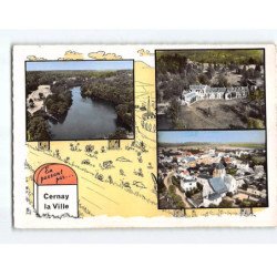 CERNAY LA VILLE : Carte souvenir - très bon état