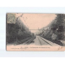 POIX : La Passerelle du chemin de fer - état