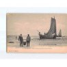 LE CROTOY : Bateaux pêcheurs de coques en baie de Somme - état
