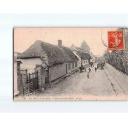 CAYEUX SUR MER : Route de Saint-Valéry - état