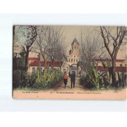ILE SAINT HONORAT : Allée ou Entrée du Monastère - état