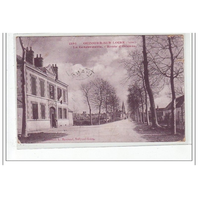 OUZOUER-sur-LOIRE : la gendarmerie - route d'orleans - tres bon état