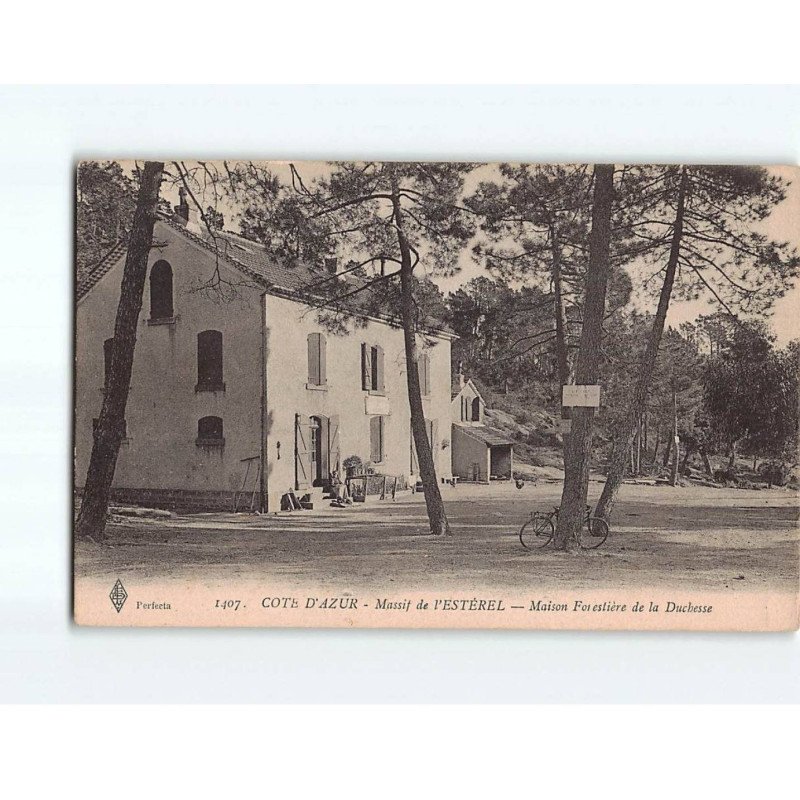 Massif de l'Estérel, maison Forestière de la Duchesse - état