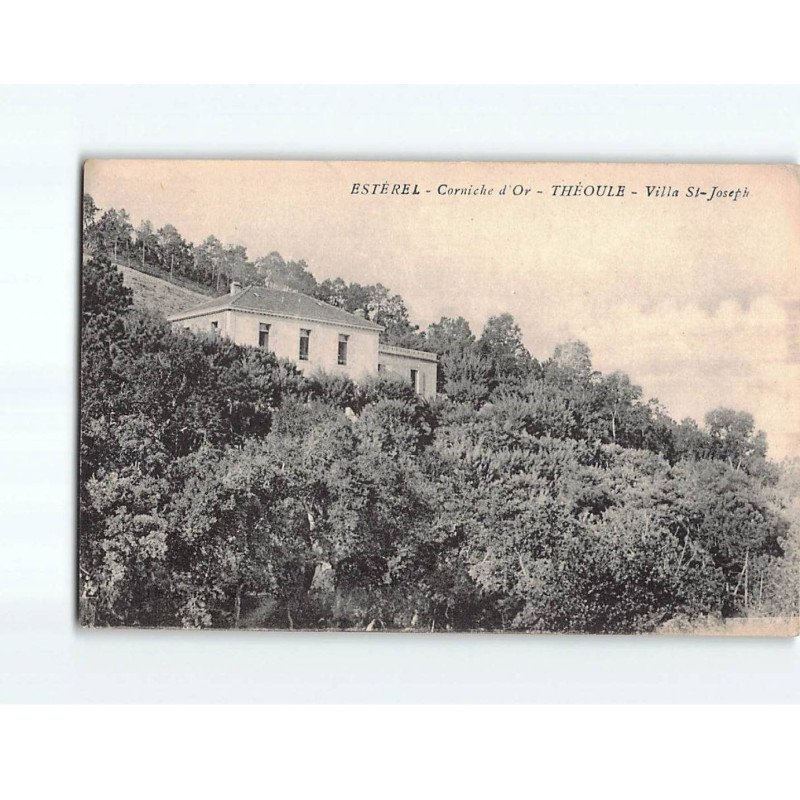 ESTEREL : Théoule, Villa Saint-Joseph - état