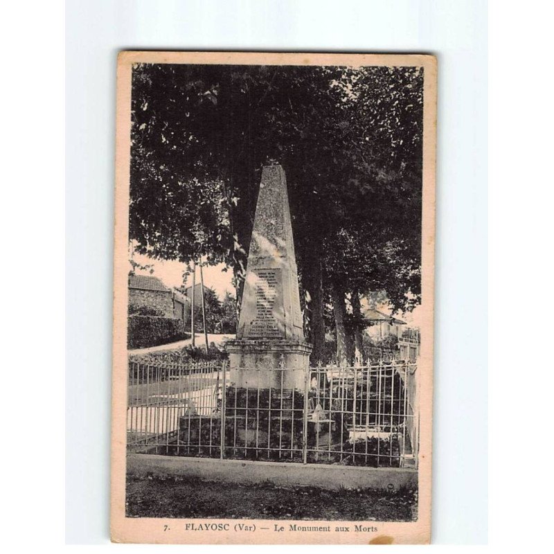 FLAYOSC : Le Monument aux Morts - état
