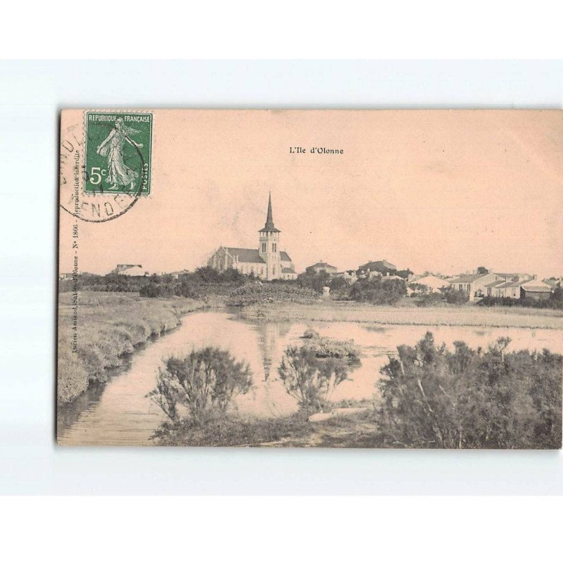 L'ILE D'OLONNE : Vue générale - très bon état