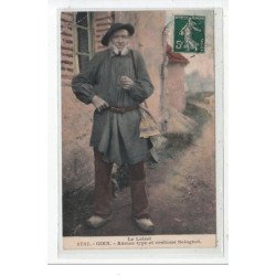 GIEN : ancien type et costume solognot - état