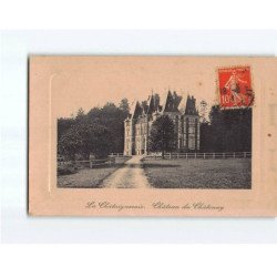 LA CHATAIGNERAIE : Château du Châtenay - état ( Partiellement Décollée )