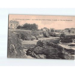 CROIX DE VIE : Les Rochers de la Pelle à Porteau, à gauche, la villa des Marguerites - très bon état