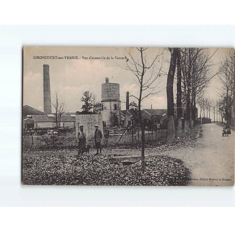 GIRONCOURT SUR VRAINE :Vue d'ensemble de la Verrerie - état