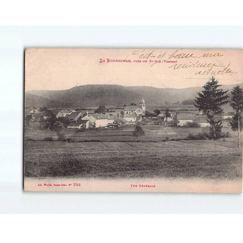 LA BOURGONCE : Vue générale - état