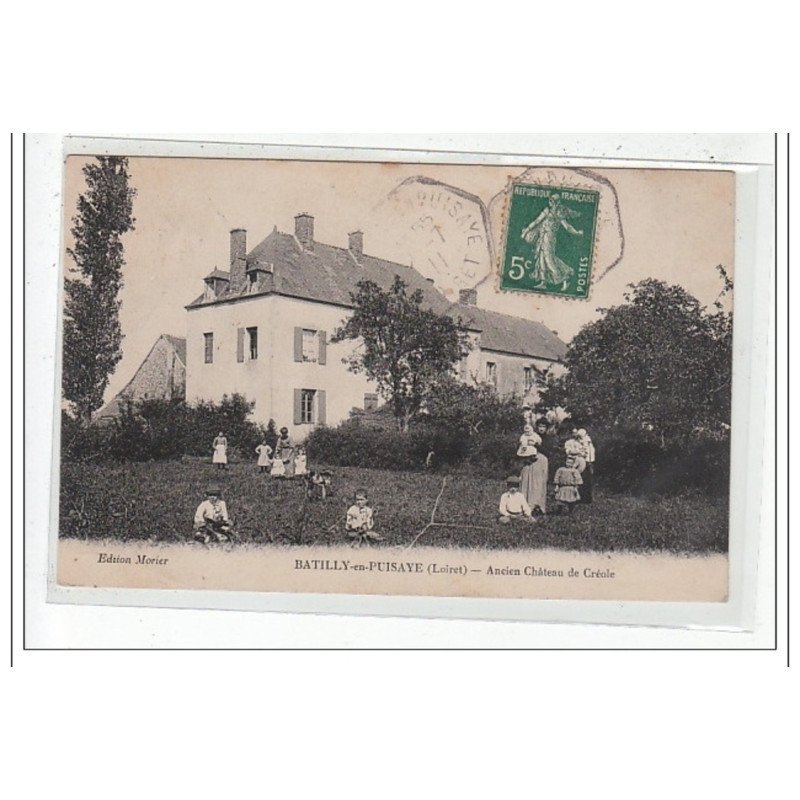 BATILLY-en-PUISAYE : ancien chateau de creole - tres bon état