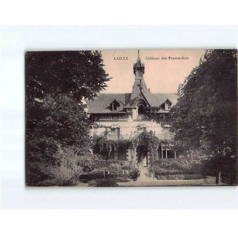 LAILLY : Château des Francs-Bois - état