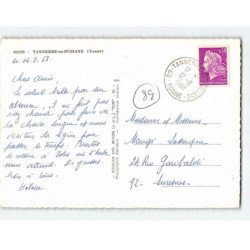 TANNERRE EN PUISAYE : Carte Souvenir - très bon état