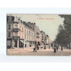 BELFORT : L'Avenue de la Gare - état