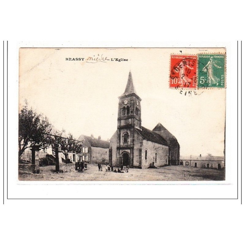 BRASSY : l'eglise - tres bon état