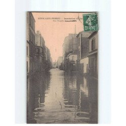 LEVALLOIS PERRET : Inondation 1910, Rue Marjolin - très bon état