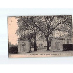 Bois de BOULOGNE : Entrée du Château de Bagatelle - état