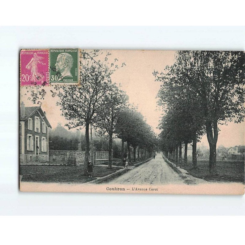 COUBRON : L'Avenue Corot - état