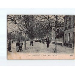 LE BOURGET : Rue de Flandre et la Porte - état