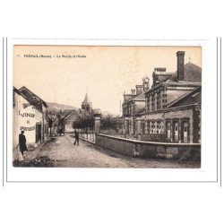 TREPAIL : la mairie et l'ecole - tres bon état