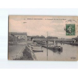 NEUILLY SUR MARNE : La Compagnie des eaux et la Marne - état