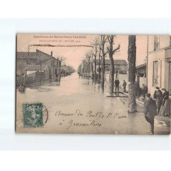 SAINT OUEN : Inondations de 1910, La Plaine de Grainvilliers - état