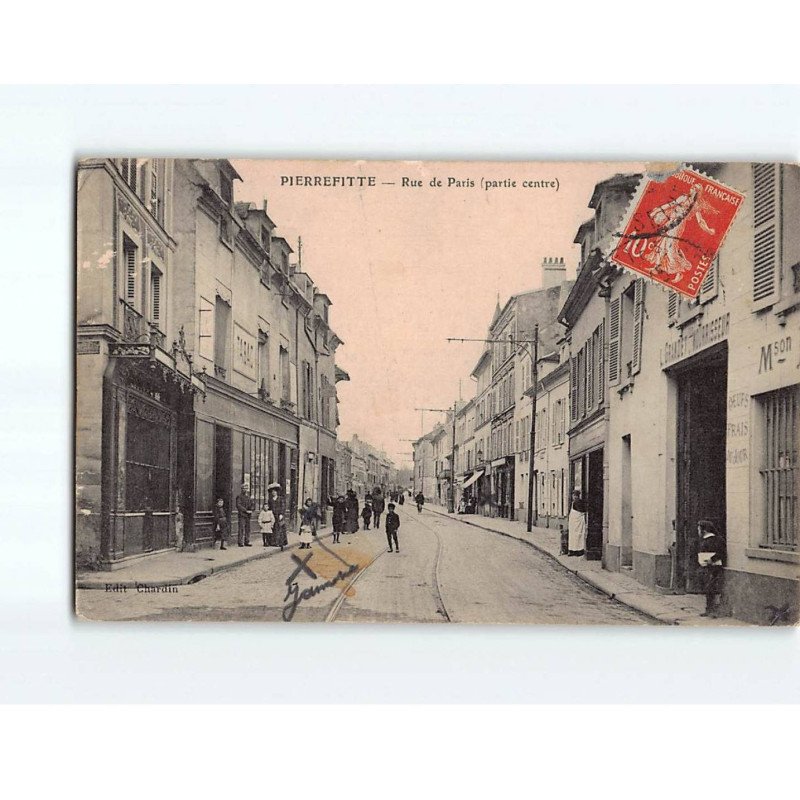 PIERREFITTE : Rue de Paris - état