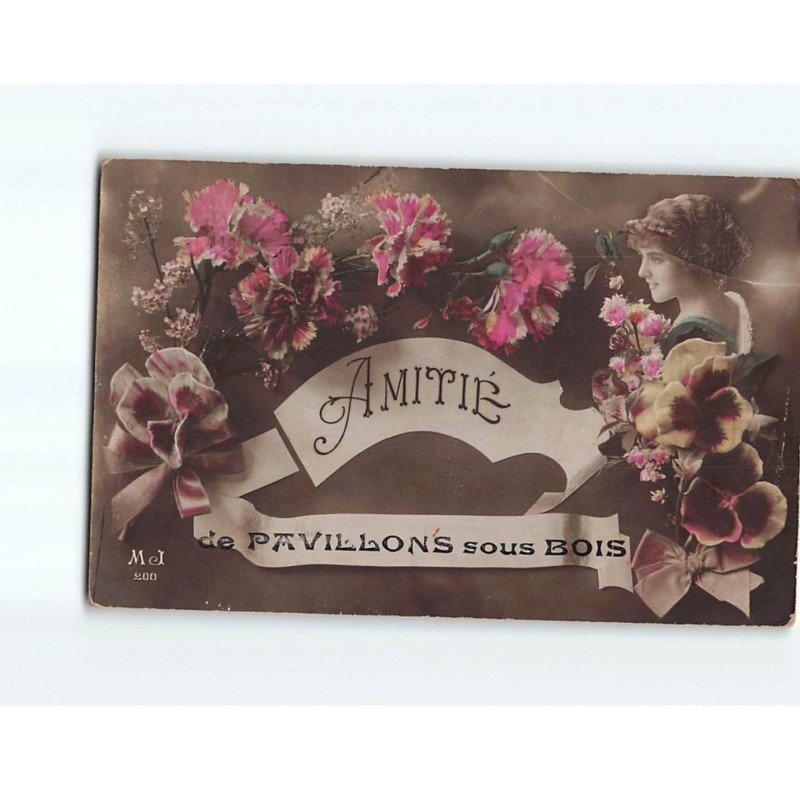 PAVILLON SOUS BOIS : Carte Souvenir - état