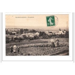 VILLIERS-ALLERAND : vue generale - tres bon état