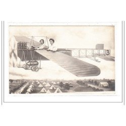 CAMP DE SISSONNE : montage photo, aviation - tres bon état