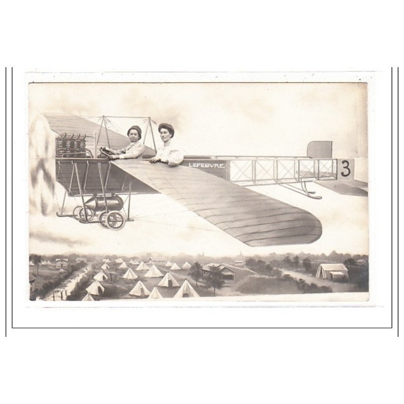 CAMP DE SISSONNE : montage photo, aviation - tres bon état