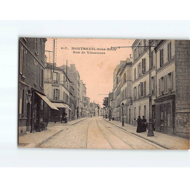 MONTREUIL SOUS BOIS : Rue de Vincennes - très bon état