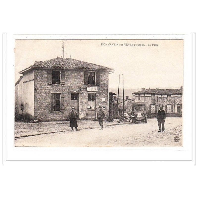 DOMMARTIN-sur-YEVRE : la poste - tres bon état
