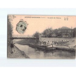 AULNAY SOUS BOIS : Le pont de l'Union - état