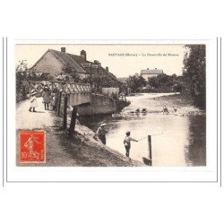 SAUVAGE : la passerelle du mazeau - tres bon état