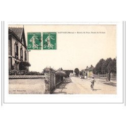 SAUVAGE : entrée du pays, route de st-just - tres bon état