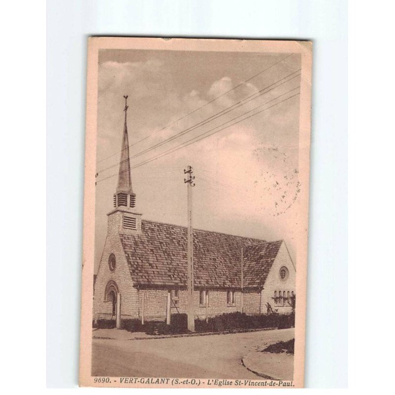 VERT GALANT : L'Eglise Saint-Vincent-De-Paul - état