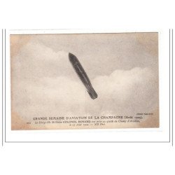 CHAMPAGNE : grande semaine d'aviation de la champagne aout 1909 - tres bon état