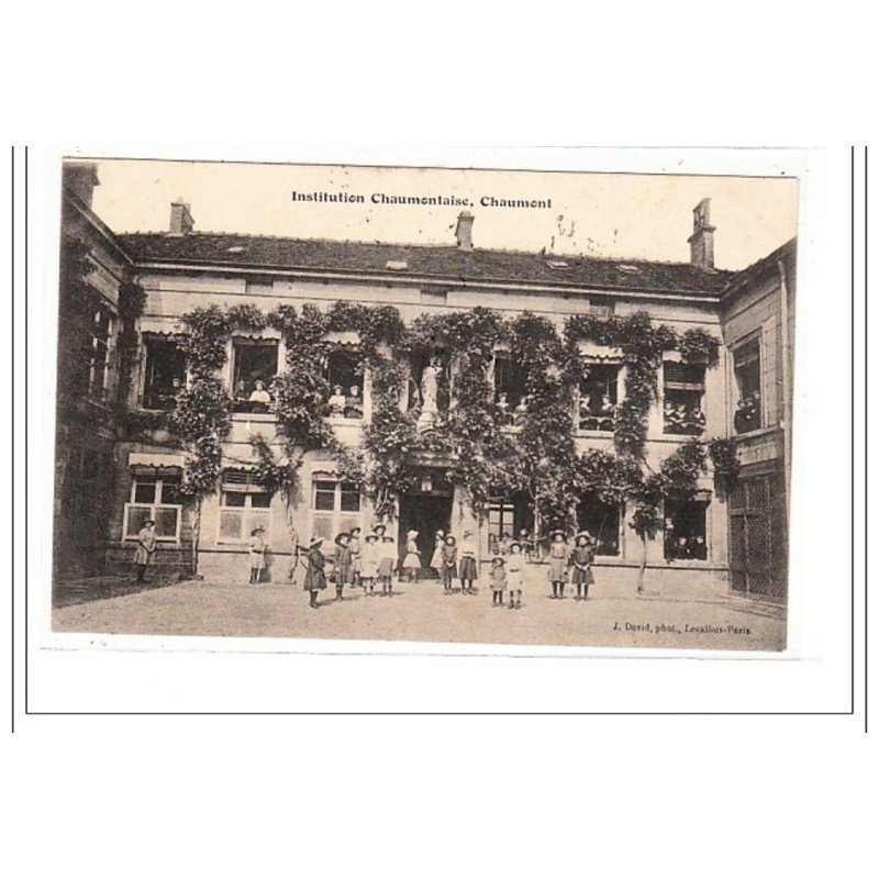 CHAUMONT : institution chaumontaise - tres bon état