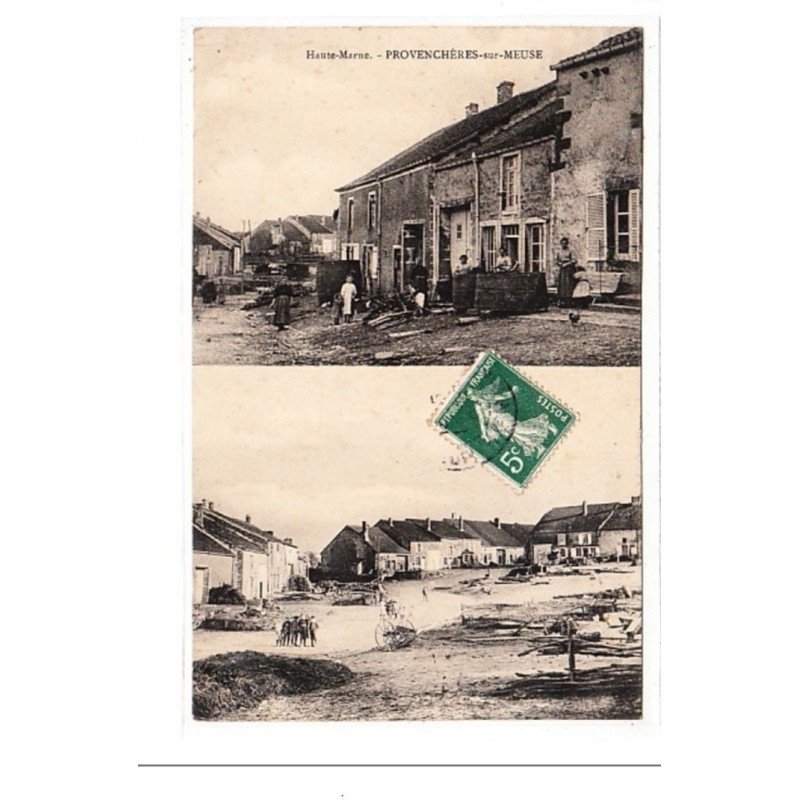 PROVENCHERES-sur-MEUSE : photo double - tres bon état