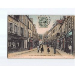 VILLIERS SAINT GEORGES : Rue de Paris - très bon état