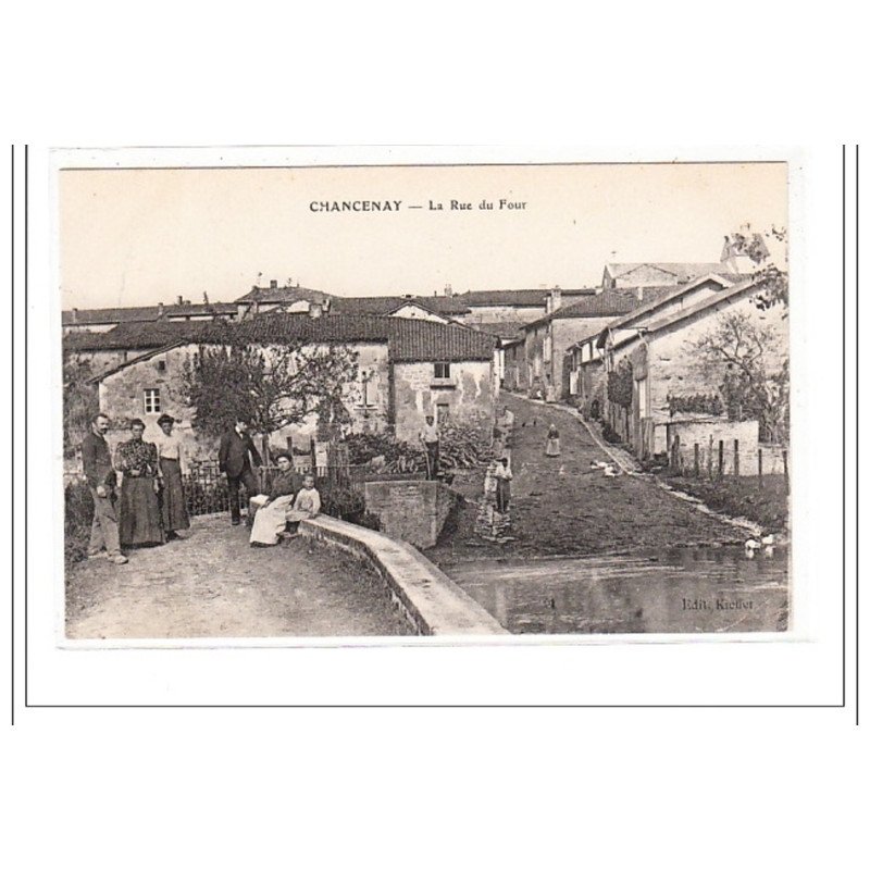 CHANCENAY : la rue du four - tres bon état