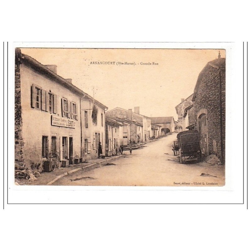 ARNANCOURT : grande rue - tres bon état