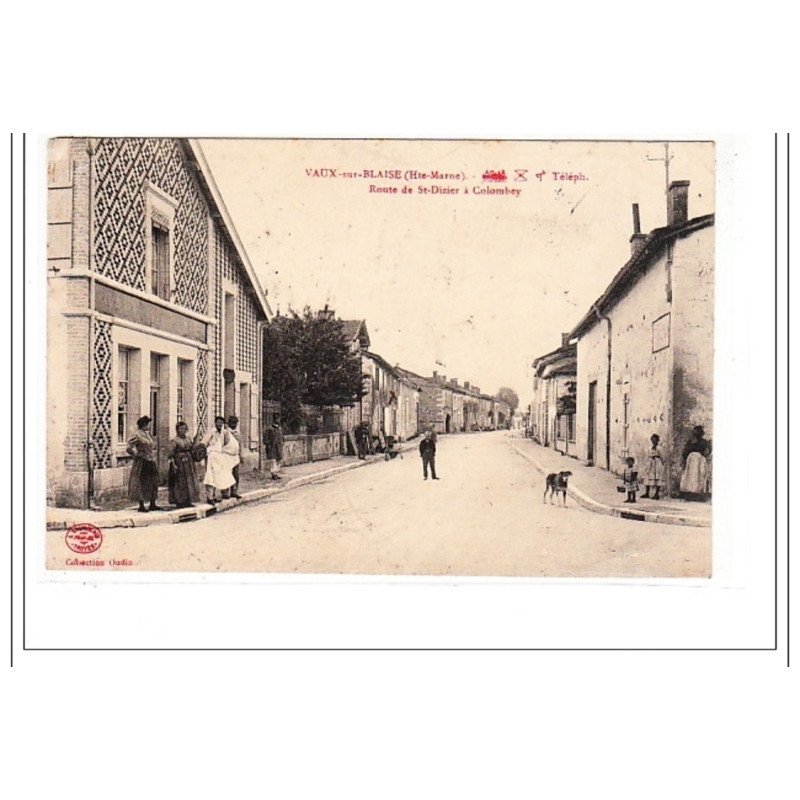 VAUX-sur-BLAISE : route de st-dizier a colombey - tres bon état