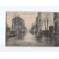 IVRY SUR SEINE : Inondation 1910, Rue Victor Hugo - très bon état