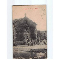 ANDILLY : Entrée de l'Eglise - état