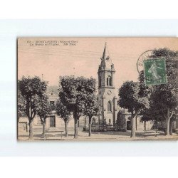 MONTLIGNON : La Mairie et l'Eglise - très bon état