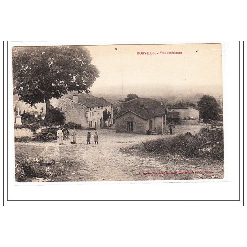 BORVILLE : vue interieur - tres bon état