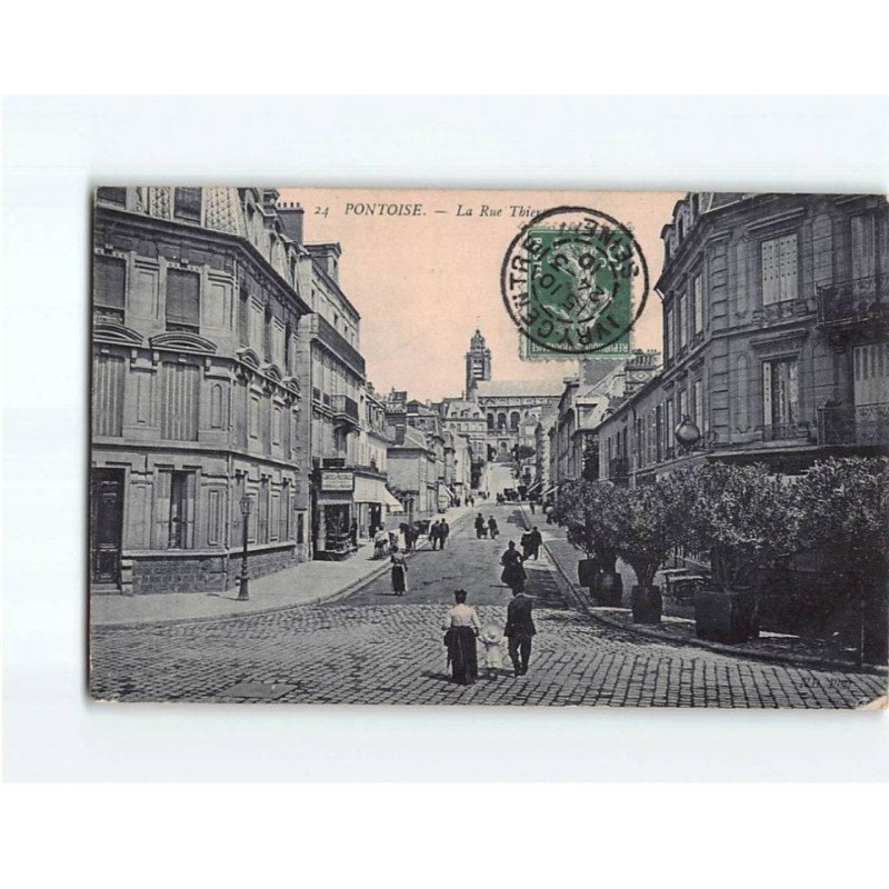 PONTOISE : La Rue Thiers - état